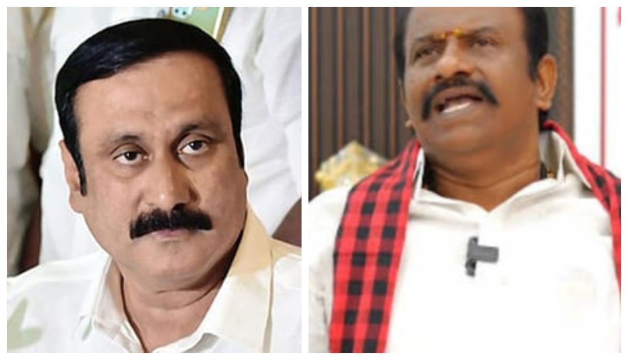 திமுக வேட்பாளர் வசந்தம் கார்த்திகேயன் மீது உடனே ஆக்சன் எடுங்க…! “பரபரப்பை கிளப்பிய பாமக தலைவர் அன்புமணி”… கடைசி நேரத்தில் இப்படியா..? பகீர் அறிக்கை…!!