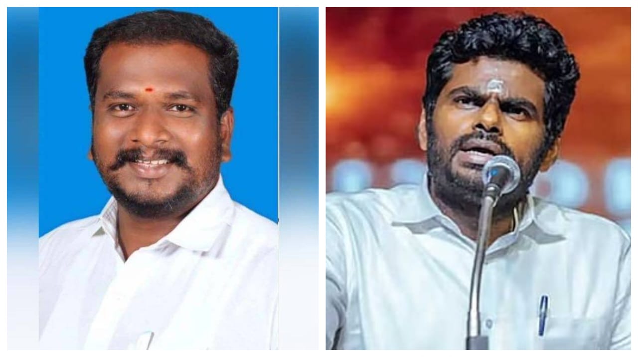 இப்ப வீட்டுக்குள்ளையுமா..! துணி காய போட்ட பெண்ணிடம் அத்துமீறிய விசிக பிரமுகர்… காப்பாற்றும் திமுக அரசு… வீடியோவை வெளியிட்டு அண்ணாமலை விளாசல்..!!