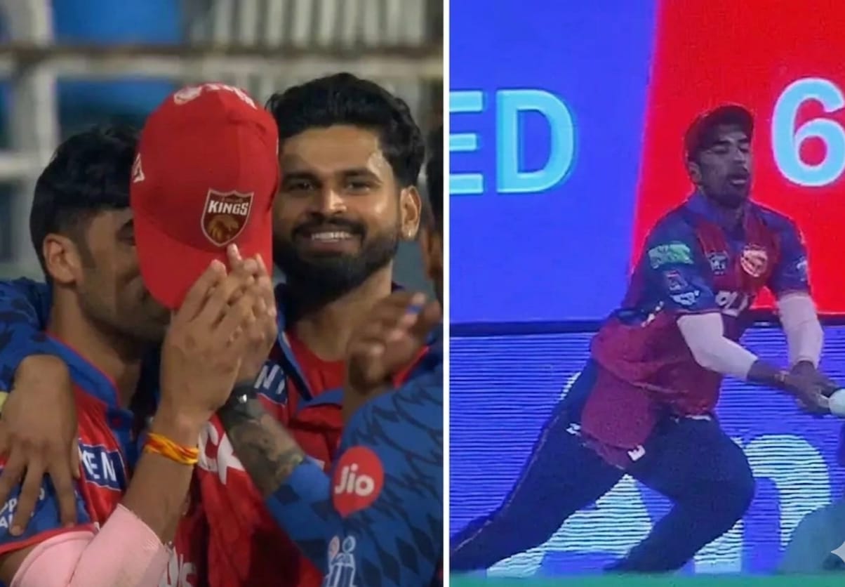 ஒரே மேட்ச்…! 3 கேட்ச் மிஸ்… கேமராவுக்கு பயந்து முகத்தை மறைத்து ஓடிய பஞ்சாப் வீரர்… சட்டுனு ஸ்ரேயஸ் செய்த மாஸ் சம்பவம்… எமோஷனல் வீடியோ…!!!