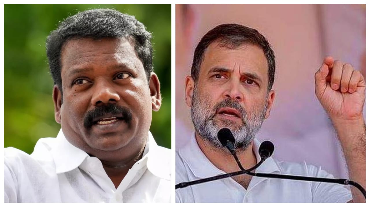 “தமிழகத்தில் ஆவேசமாக பிரச்சாரம் செய்த ராகுல் காந்தி”… அதிரடி உரையை தப்பு தப்பாக மொழி பெயர்த்த செல்வ பெருந்தகை… அதிர்ச்சியில் அரசியல் வட்டாரங்கள்..!!