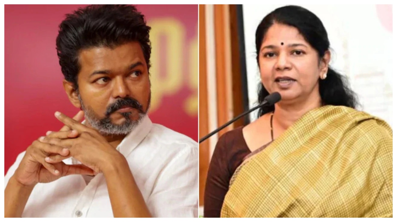 விஜய் ஏன் இரண்டு தொகுதிகளில் நிற்கிறார்?.. கனிமொழியின் விமர்சனத்திற்கு விஜய்யின் பதில் என்ன?.. அதிர்ந்த அரசியல் களம்…!!