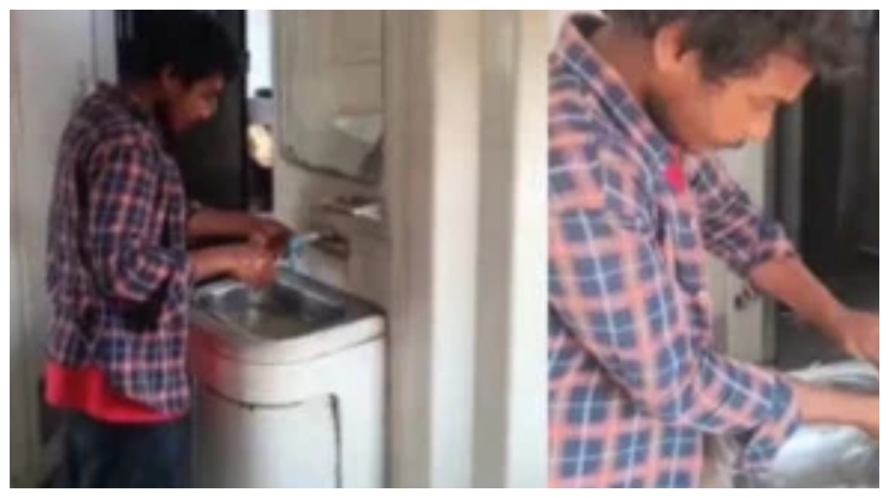 ரயிலில் இப்படியும் ஒருவரா?.. ஆபத்தான வீடியோக்களுக்கு மத்தியில், ரயிலில் இந்திய இதயங்களை வென்ற இளைஞர்… இணையத்தை கலக்கும் வீடியோ..!!!