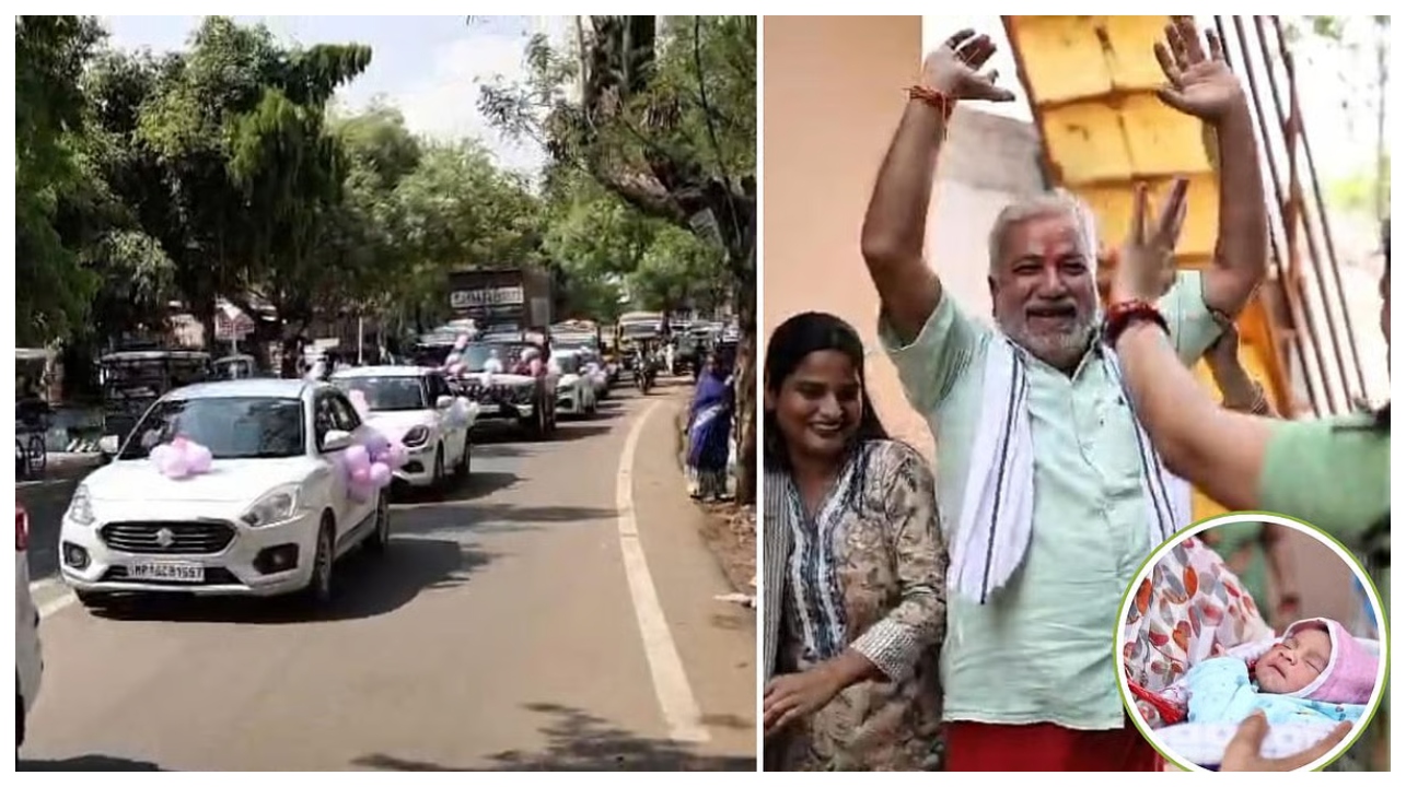 இப்படியும் ஒரு குடும்பமா?… ஊரே திரண்டு வந்து ஒரு பெண் குழந்தைக்குக் கொடுத்த வரவேற்பு… வைரல் பின்னணி என்ன…?