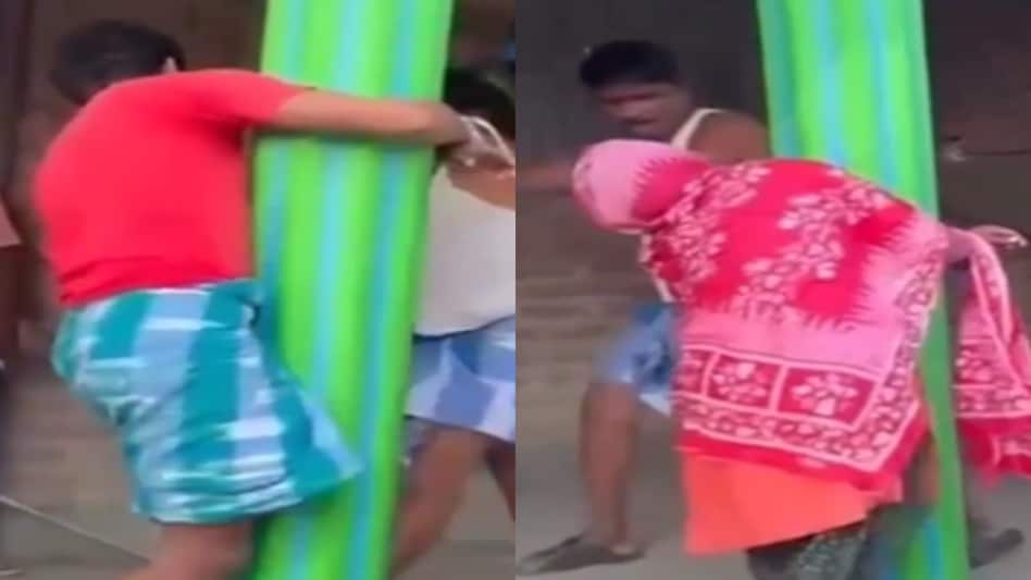 “சட்டத்தைக் கையில் எடுத்த வார்டு உறுப்பினர்!”.. நடுரோட்டில் கம்பத்தில் கட்டி வைத்து தாக்குதல்.. பின்னணியில் பேரதிர்ச்சி..!!