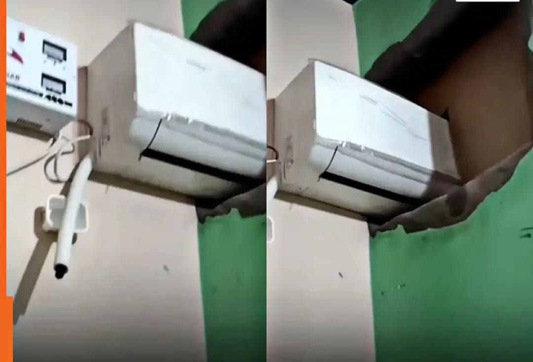 கரண்ட் பில் மிச்சம்.. ஏசி காசும் மிச்சம்… 2 ரூமுக்கு ஒரே ஏசி… இன்ஜினியரை மிரள வைத்த இந்தியரின் செயல்… வைரலாகும் வீடியோ…!!!