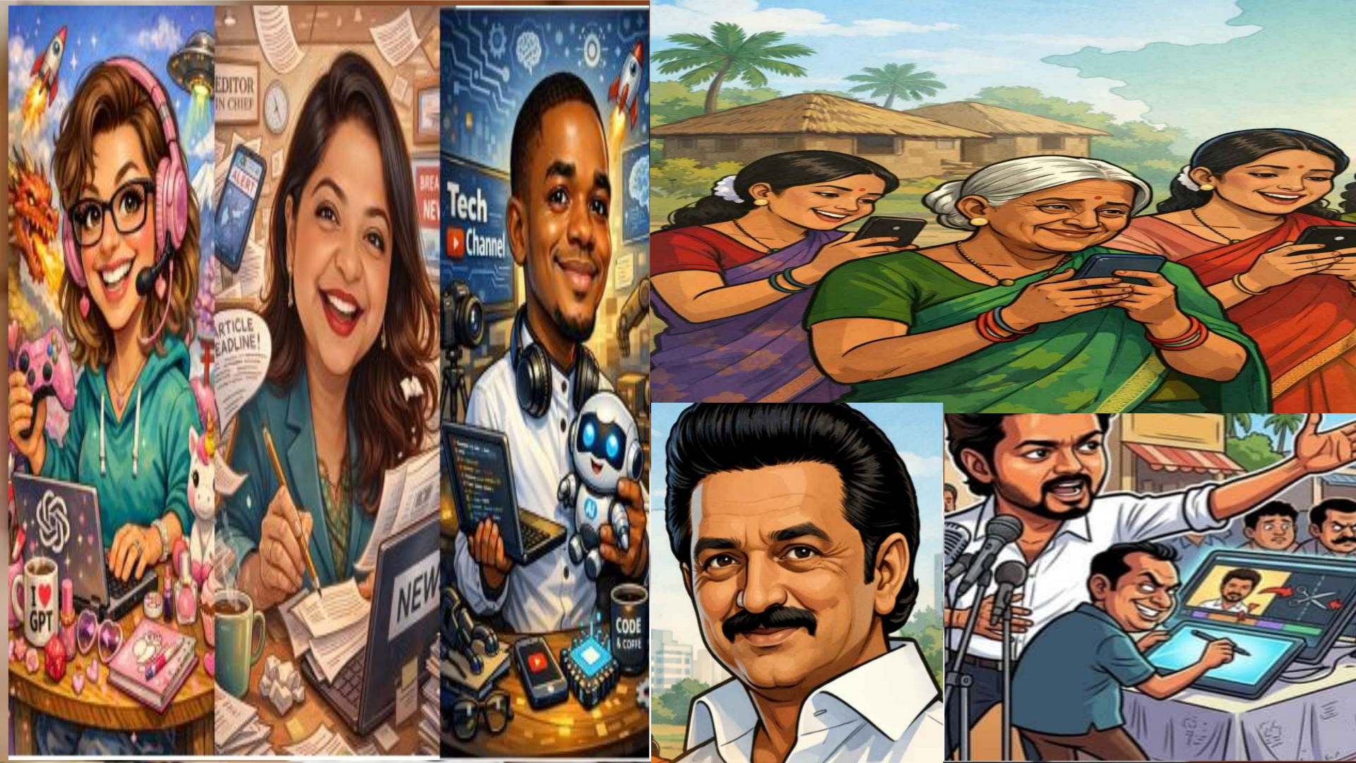 தேர்தல் களத்தை அதிரவைக்கும் ‘டிஜிட்டல் வாரியர்ஸ்’.. ??இப்ப துண்டு பிரச்சாரம் சுவரொட்டியை விட இதுக்குத்தான் மவுசு ரொம்ப அதிகம்… டெக்னாலஜி வளர்ந்துட்டு பா…!!!