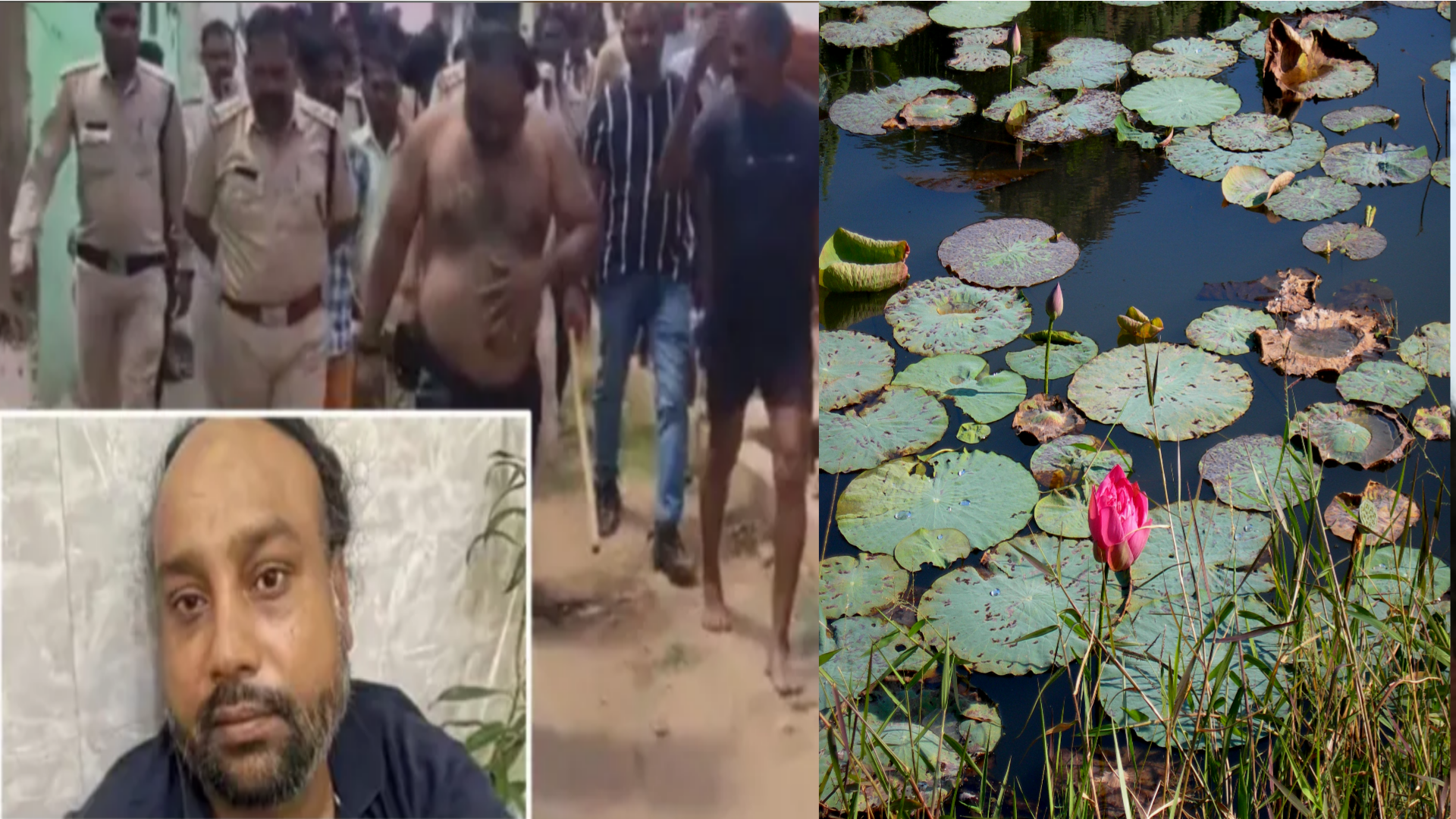 “போலீசுக்கே சவால் விட்ட பலே திருடன்!”.. 5 மணி நேரம் குளத்தில் ஒளிந்திருந்த திருடன்.. சினிமாவை மிஞ்சும் பரபரப்பு.. வெளிவந்த அதிர்ச்சி பின்னணி..!!