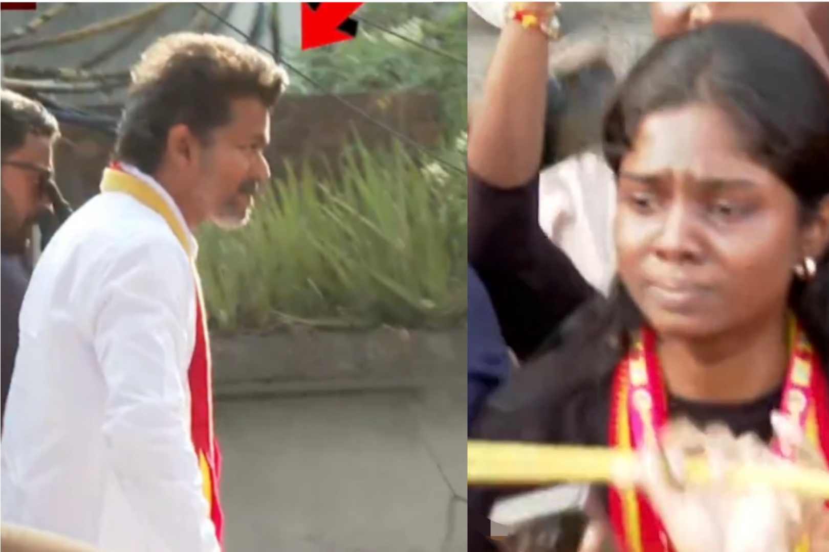 “இது வெறும் பாசம் இல்ல…. ரத்தம்” பெண் தொண்டரின் கண்ணீரை கண்டு கலங்கிய தளபதி விஜய்…. திணறும் இணையதளம்….!!