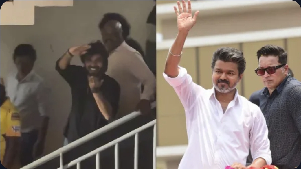 சேப்பாக்கத்தில் ‘தளபதி’ மேஜிக்…. ‘Vote for TVK’ முழக்கம்…. ஜெய் கொடுத்த மாஸ் ரியாக்ஷன்…. வைரலாகும் வீடியோ….!!