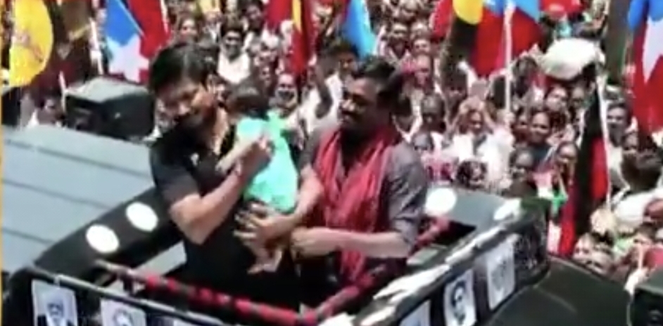 “அடடா…. பிரச்சாரத்துல இப்படி ஒரு நெகிழ்ச்சியா?” பிஞ்சு குழந்தைக்காக உதயநிதி செய்த காரியம்….. இப்போ இந்த வீடியோதான் செம வைரல்….!!