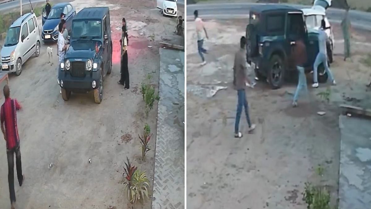 “நடுரோட்டில் ஓடும் காரை அடித்து நொறுக்கிய மனைவி!”.. சினிமா பாணியில் நடந்த பயங்கர மோதல்.. தப்பிக்க கணவர் செய்த காரியம்.. வைரலாகும் ஷாக் வீடியோ..!!