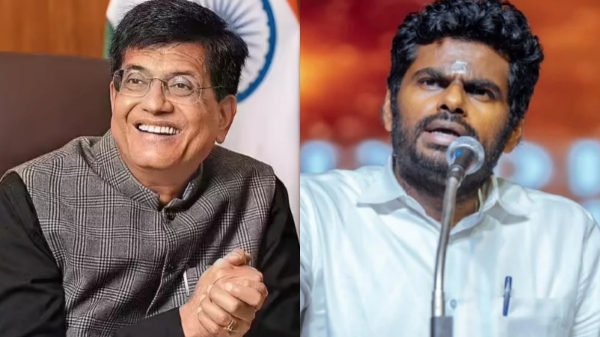 “27 தொகுதிகள் கொடுத்த அதிமுக”… ஆனாலும் பாஜகவுக்கு பெரும் தலைவலி…! அடம்பிடிக்கும் அண்ணாமலை..? பியூஸ் கோயலின் திடீர் விசிட்டுக்கு பின்னால் இப்படி ஒரு காரணமா..?