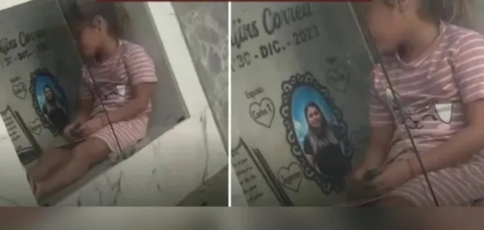 “உலகிலேயே கொடுமை இதுதான்!”.. தாயைத் தேடி சுடுகாட்டிற்கு வந்த பிஞ்சு குழந்தை… கலங்க வைக்கும் வீடியோ..!!!