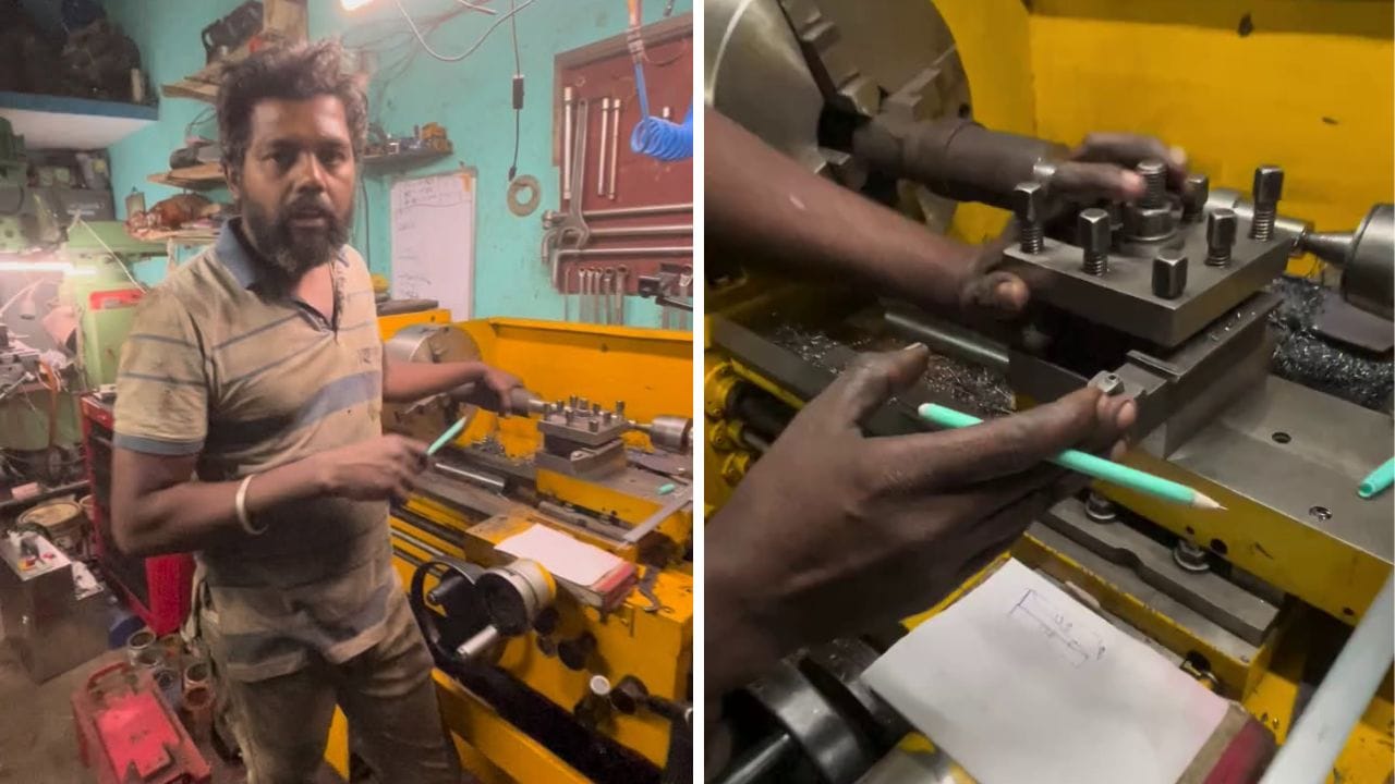 “எங்க வாத்தியார் இப்படி சொல்லித் தரலையே!”.. கணிதத்தை கரைத்துக் குடித்த மெக்கானிக்கல் இன்ஜினியர்.. இணையத்தை கலக்கும் வைரல் வீடியோ..!!