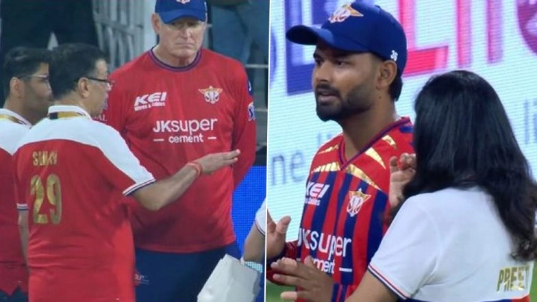 “மைதானத்திலேயே ‘கிளாஸ்’ எடுத்த கோயங்கா!” – டெல்லியிடம் தோற்ற கடுப்பில் ரிஷப் பண்ட்டை வறுத்தெடுத்த லக்னோ உரிமையாளர்..!!