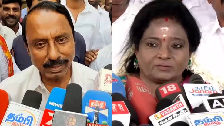 “தம்பி விஜய் இதை உணரணும்!”.. விசில் சத்தம் வேற.. குண்டு சத்தம் வேற.. போட்டு தாக்கிய தமிழிசை.. பரபரக்கும் அரசியல் களம்..!!