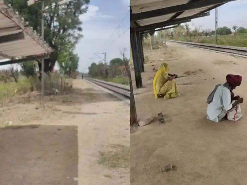 “இது ரயில் நிலையமா இல்ல பெட்டிக்கடையா?” – டிடிஇ இல்ல…. சிக்னல் இல்ல…. பையில டிக்கெட் வச்சு விக்கிற ஒரு வினோத ஸ்டேஷன்….!!