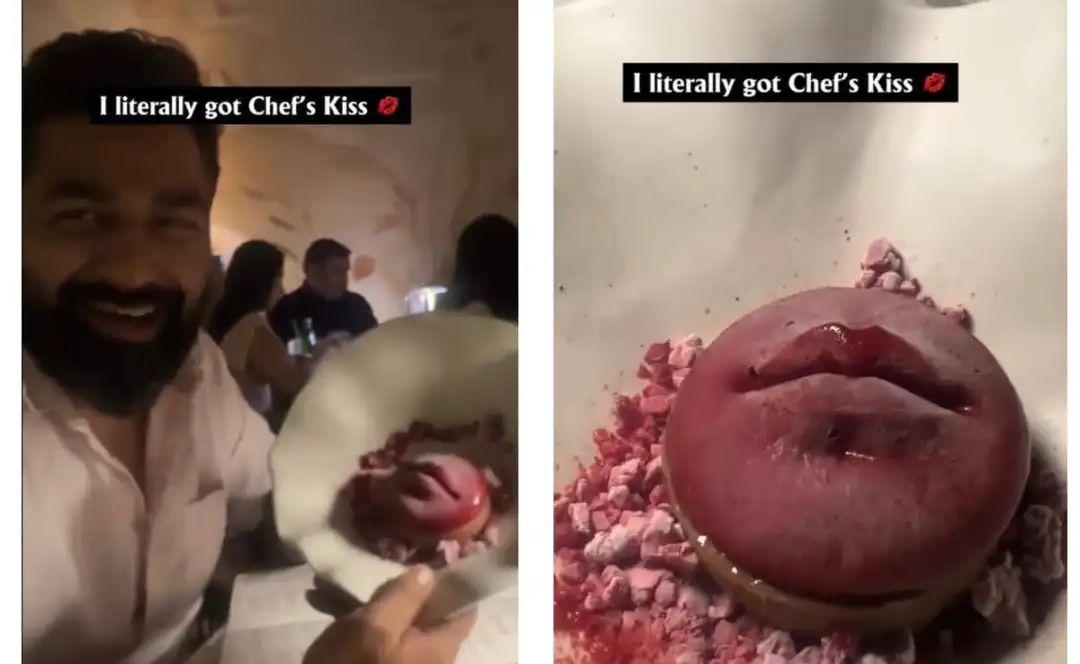 “Chef’s Kiss”…. மெனு கார்டில் இருந்த உணவை ஆர்டர் செய்த நபர்…. தட்டைப் பார்த்து அதிர்ச்சியில் உறைந்த வாடிக்கையாளர்… அப்படி என்னதான் இருந்துச்சு?… வைரல் வீடியோ…!!!