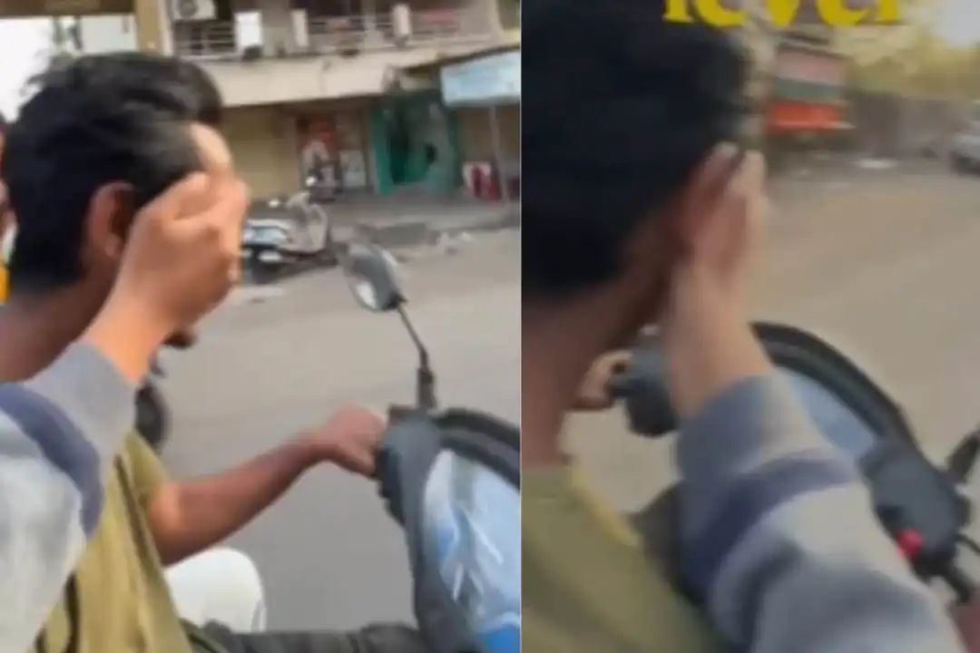 “லைக்குக்காக இப்படியா செத்து விளையாடுவீங்க?” மேம்பாலத்தில் அரங்கேறிய அத்துமீறல்…. குவியும் கண்டனங்கள்….!!