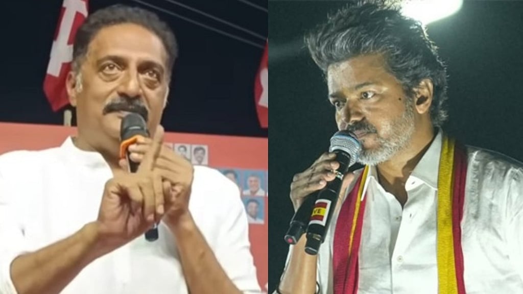 “மக்களுக்காக என்ன செஞ்சீங்க?” 234 தொகுதிகளுக்கும் போகாதது ஏன்….? விஜய்யுடன் நேருக்கு நேர் மோதிய பிரகாஷ் ராஜ்….!!