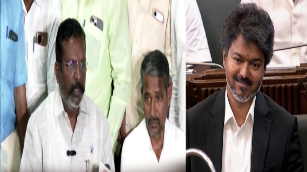 “இனிமே ஒண்ணாத்தான் டிராவல்!” – தவெக-வோடு கைகோர்த்த விசிக.. கோட்டை வட்டாரத்தை அதிரவைத்த திருமாவின் ஒற்றை வார்த்தை..!!