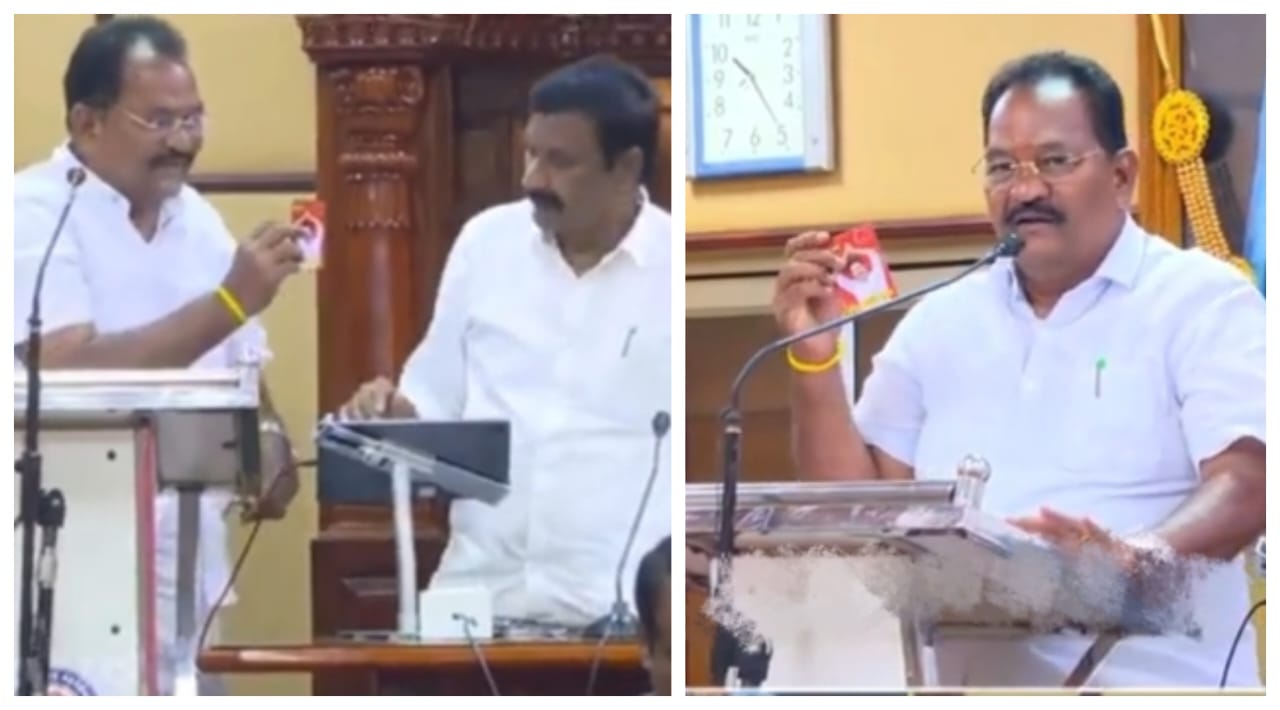 என் கடவுள் விஜய்..! “இவர் மேல் ஆணையிட்டு MLAவாக பொறுப்பேற்கிறேன்”… அந்த வார்த்தையை கேட்டதும் டென்ஷன் ஆன அதிமுக எம்எல்ஏ… 1009-வது கடவுள் என விமர்சனம்..!!
