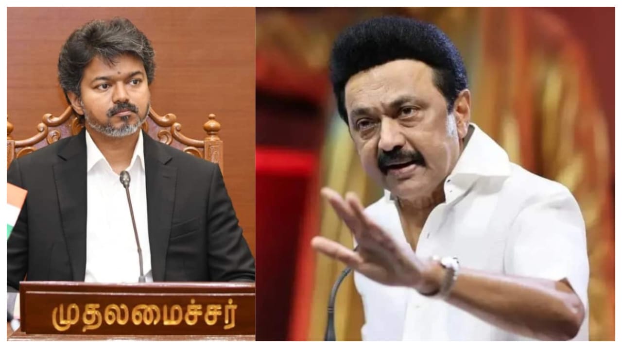 தமிழகத்தில் திமுக ஆட்சி தான் நடக்கிறது…! “இன்ஸ்டா மூலம் வெற்றி பெற்று பதவிக்கு வந்த தவெக”… மு.க. ஸ்டாலின் பரபரப்பு பேச்சு….!!!