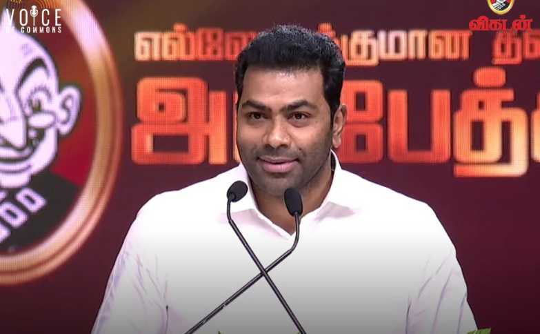 “சண்முகத்துக்கு சப்போர்ட் செய்கிறதா தவெக?”.. அமைச்சர் ஆதவ் அர்ஜுனா கொடுத்த அதிரடி ஸ்டேட்மென்ட்.. அதிமுகவில் எகிறும் பிரஷர்..!!!!