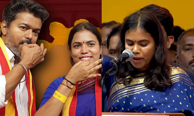 தேர்தல் வியூக வகுப்பாளர் டூ அமைச்சர்…! “சிவகாசியின் முதல் பெண் எம்எல்ஏ கீர்த்தனா யாருன்னு தெரியுமா”…? பலரும் அறியாத வியக்க வைக்கும் தகவல்…!!