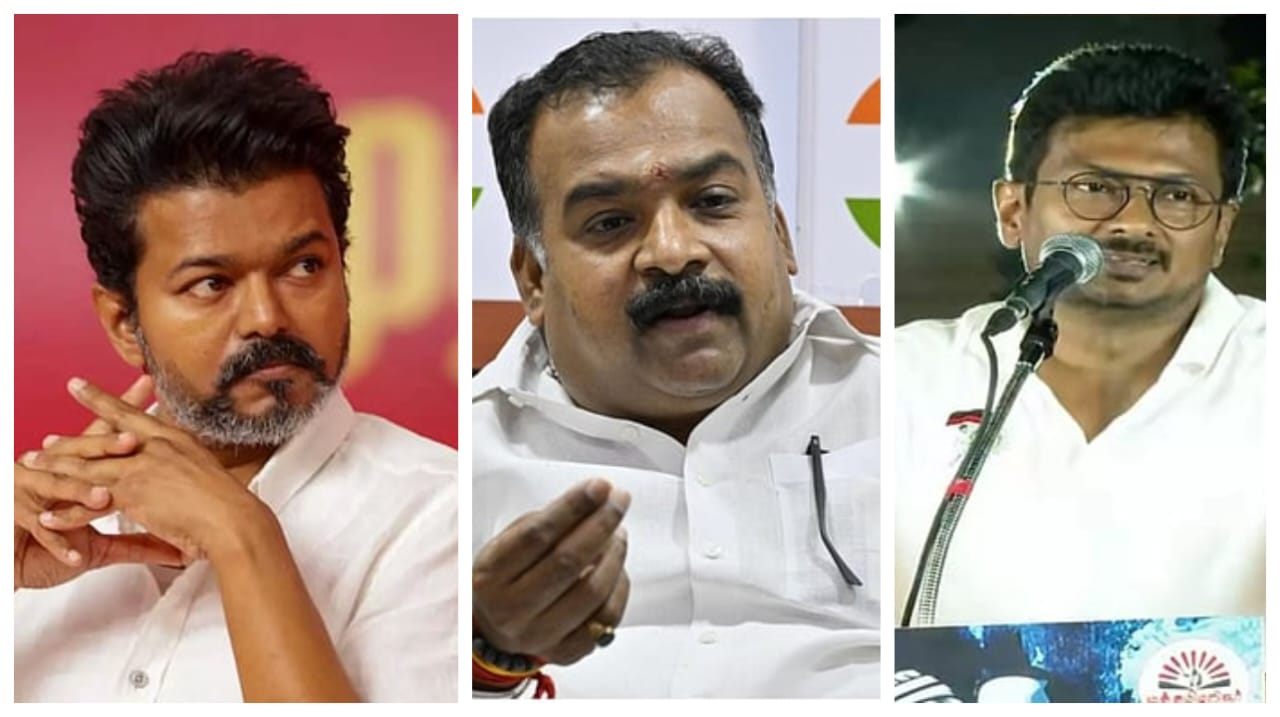 உதயநிதியை தோளில் சுமந்ததே காங்கிரஸ்தான்…! “விஜய் முதல்வராக கூடாதுன்னு அதிமுகவுக்காக குதித்தவர்”.. புதுகுண்டை தூக்கி போட்ட மாணிக்கம் தாகூர்..!