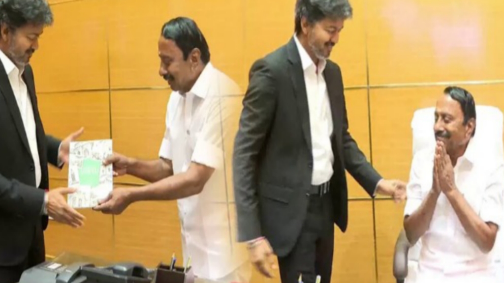 மூத்த தலைவருக்கு முதல்வர் விஜய் கொடுத்த உச்சக்கட்ட மரியாதை! – நெகிழ்ந்து போன அமைச்சர் செங்கோட்டையன்!  கோட்டை வட்டாரத்தை அதிர வைத்த அந்த  நிமிடம்..!!