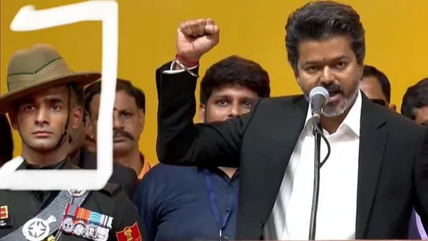 CM விஜய் பதவி ஏற்பு விழாவில் CSK வீரரா…? இன்னைக்கு மேட்ச் இருக்கு சீக்கிரம் வந்துருங்க.. அஸ்வின் போட்ட அதிரடி பதிவு… சென்னை அணியின் மாஸ் ரிப்ளை… செம வைரல்..!!