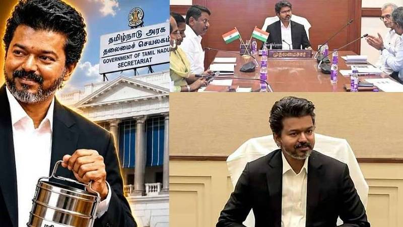 “முதலமைச்சரின் அதிரடிப் பஞ்சுவாலிட்டி!”.. காலை 9.30-க்கு கோட்டைக்கு வரும் விஜய்.. 10 மணிக்குள் 5,500 ஊழியர்கள் சீட்ல இருக்கணும்.. அதிகாரிகளுக்கு உத்தரவு..!!