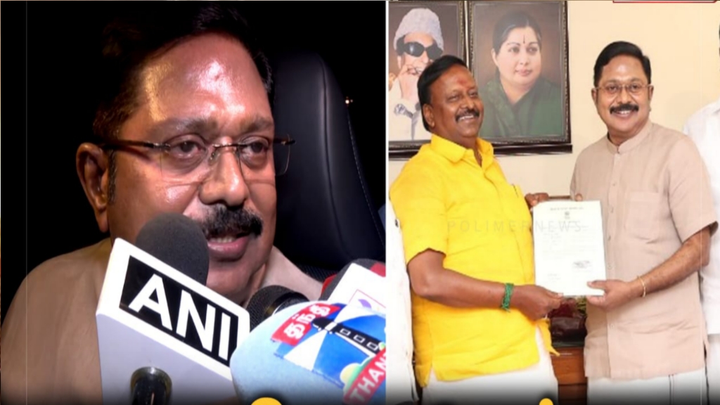 BREAKING: “மன்னார்குடி எம்.எல்.ஏ காமராஜைத் தொடர்புகொள்ள முடியவில்லை!” சுவிட்ச் ஆஃப் ஆன செல்போன்..  ‘விஜய் குதிரை பேரம் செய்கிறார்  – ஆளுநரிடம் டிடிவி தினகரன் அதிரடி புகார்..!!