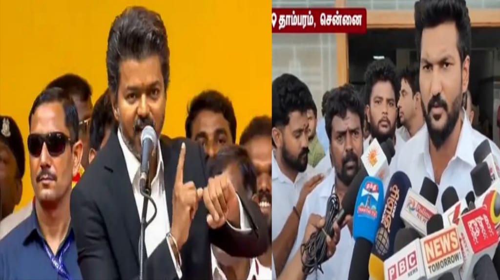 “நோயாளிகளை ஒருமையில் பேசக் கூடாது..!”.. இது மத்த அரசாங்கம் மாதிரி கிடையாது..! – தாம்பரம் அரசு மருத்துவமனையில் தவெக எம்.எல்.ஏ சரத்குமார் திடீர் ஆய்வு..!!