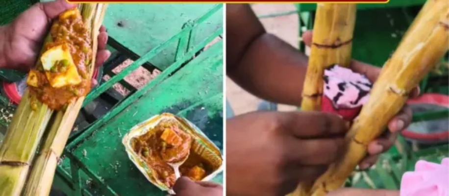 “கரும்பு ஜூஸில் மட்டர் பன்னீர்.. ஐஸ்கிரீம் வேறயா?”.. இணையத்தை அதிரவைக்கும் ‘அட்ராசிட்டி’ ஃபுட் எக்ஸ்பிரிமெண்ட் வீடியோ..!!!