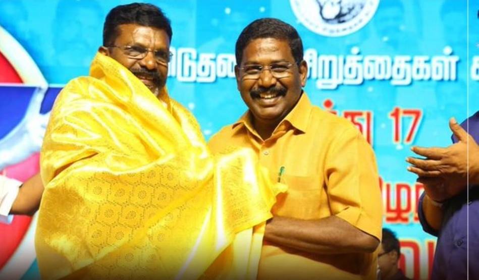 “நாளைய பொழுது நமக்காய் விடியும்!”… திருமாவை புகழ்ந்து தள்ளிய சிந்தனை செல்வன்… தவெக கூட்டணிக்கு இதுதான் சமிக்ஞையா?