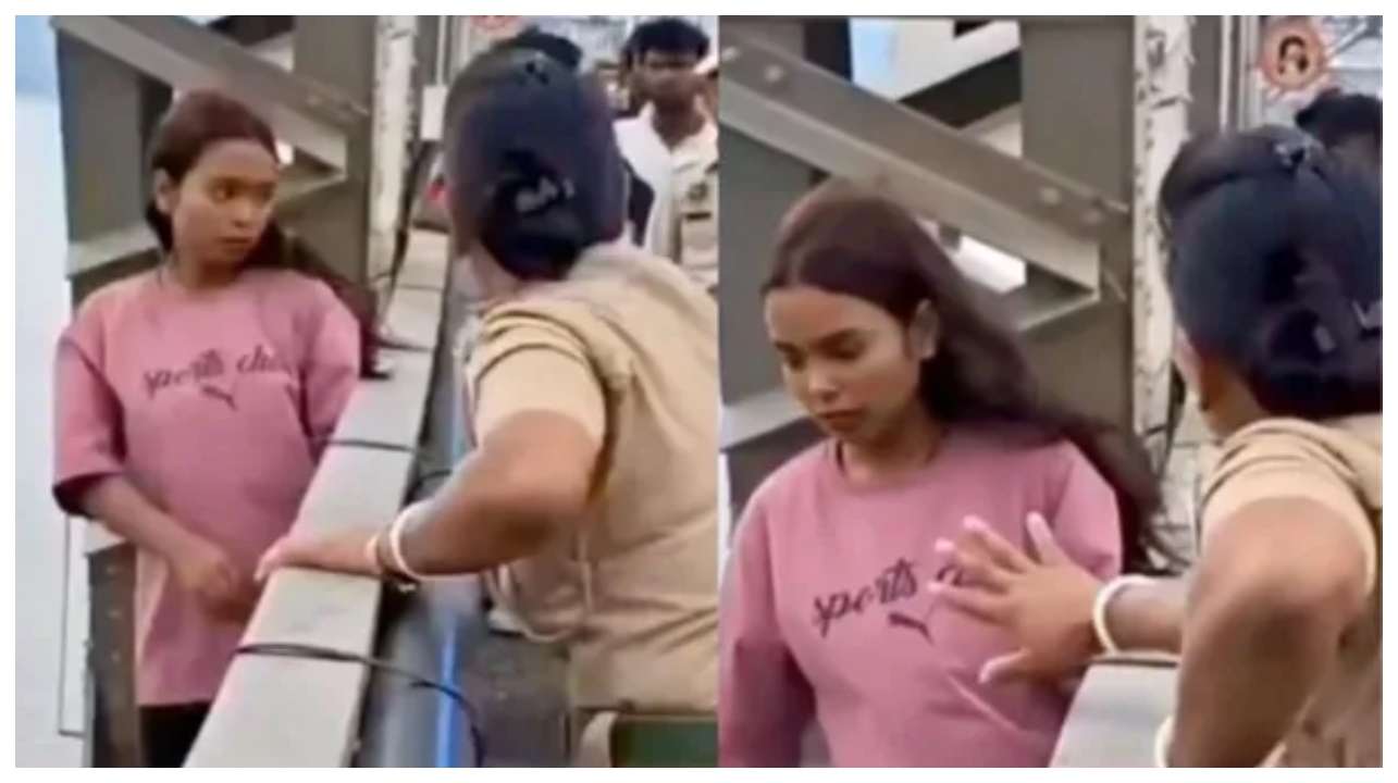 உயிரை விடத் துணிந்த பெண்.. தற்கொலை செய்ய முயன்றவரை காப்பாற்றிய விதம்… கடைசி நொடியில் நடந்த அதிசயம்… பெண் காவலரின் அதிரடி…!!!