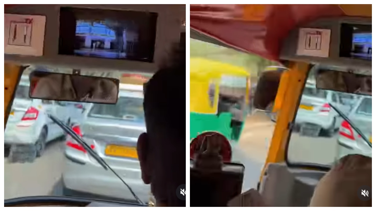 அடேங்கப்பா.. இது ஆட்டோவா இல்ல சொகுசு காரா?… வெயிலுக்கு பயந்து டிரைவர் செய்த ‘வேலை’.. வாயடைத்து போன பயணிகள்…!!