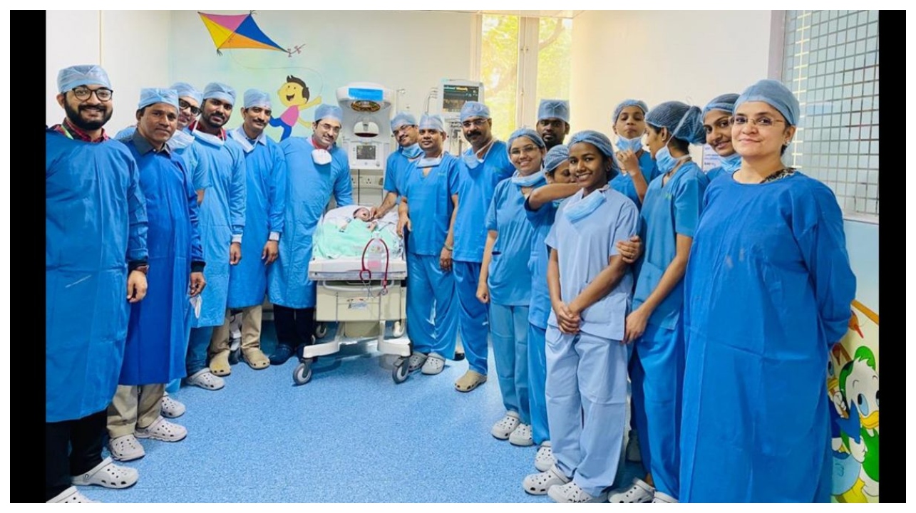 10 ஆயிரம் குழந்தைகளில் ஒருவருக்கு மட்டுமே வரும் பாதிப்பு… 4 மணிநேர போராட்டம்.. மிரள வைத்த மருத்துவர்களின் அசுர வேகம்…!!!