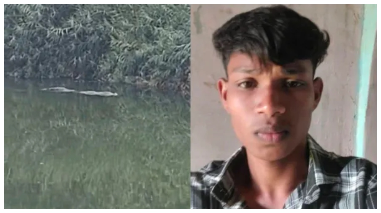 “ஐயோ பாவம்”… ஆத்தங்கரையில் எமனாக வந்த முதலை… 12 அடி அரக்கனிடம் சிக்கிய பரிதாப உயிர் – பதறவைக்கும் காட்சி…!!!