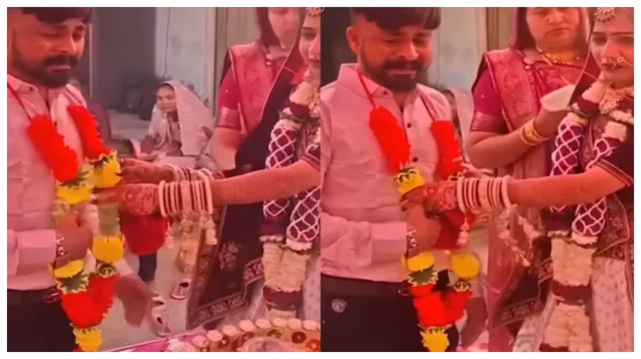திருமண கோலத்தில் மணமகன் செய்த காரியம்.. அடுத்த நொடியே அரங்கேறிய கொடூரம்… கல்நெஞ்சையும் கரைய வைக்கும் வைரல் வீடியோ…!!!