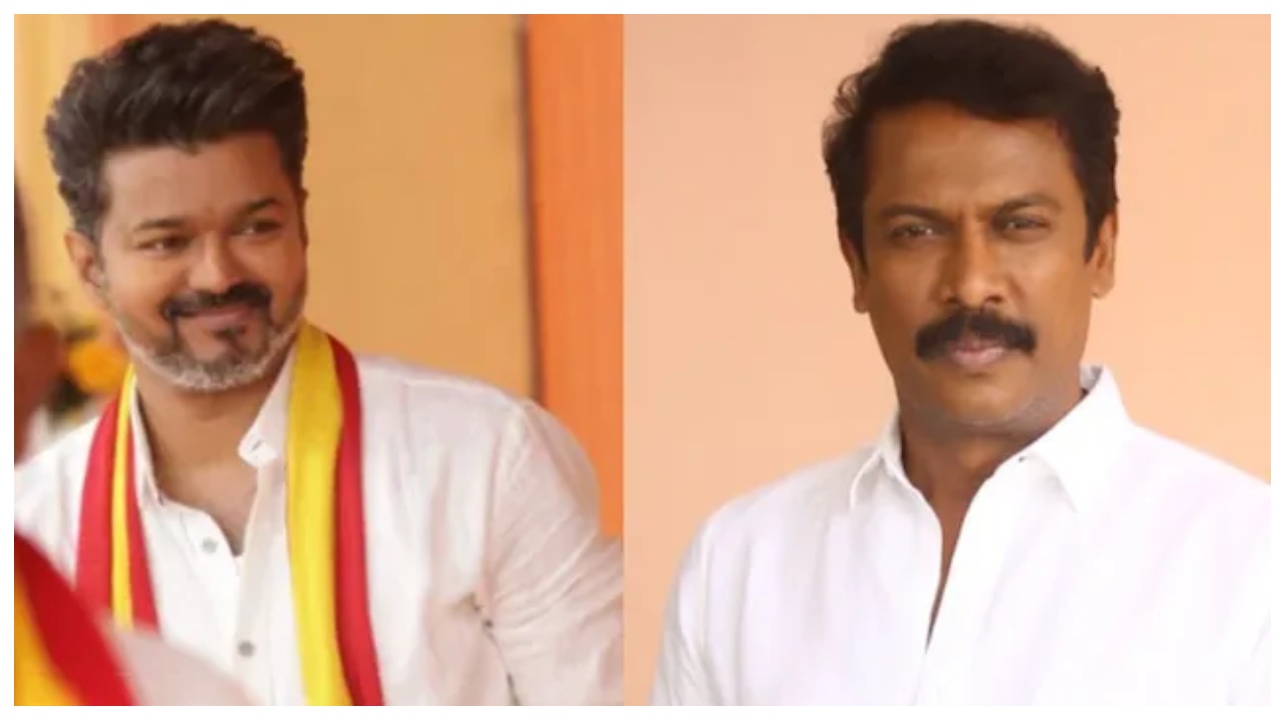 திடீரென திருப்பதி சென்ற சமுத்திரக்கனி.. விஜய்யின் 108 இடங்கள் வெற்றி குறித்து சொன்ன அந்த ஒரு வார்த்தை…. தமிழக அரசியல் வரலாற்றில் மாஸ் காட்டிய தவெக..!!!