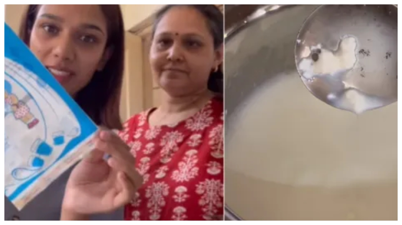 பன்னீர் செய்ய முடியாமல் கதறிய பெண்.. இதுதான் ‘போலி’ பாலின் அடையாளமா?… இணையத்தில் வைரலாகும் வீடியோ…!!!