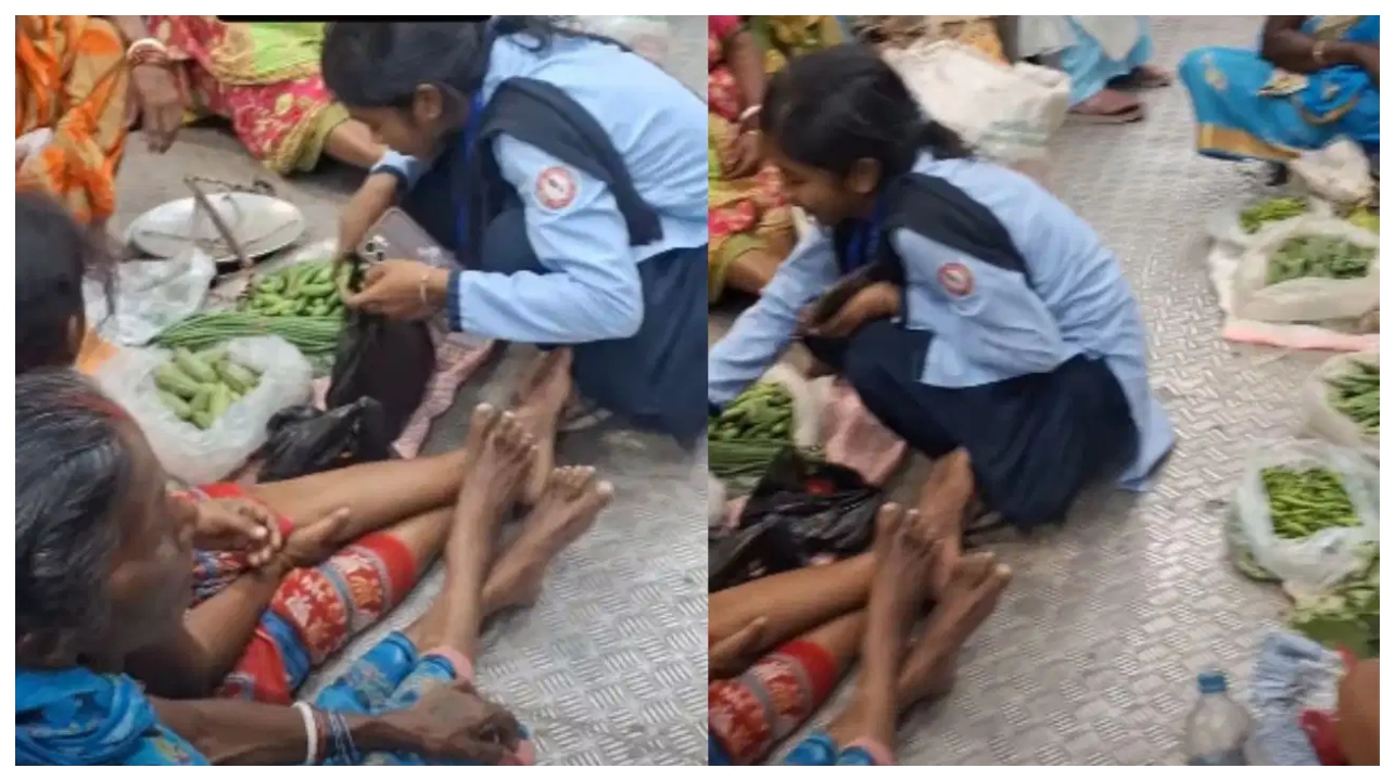 “ட்ரைனுக்குள்ள தக்காளி, கத்தரிக்காய் வியாபாரம்!” – ஓடும் ரயிலை காய்கறி சந்தையாக மாற்றிய உழைப்பாளிப் பெண்களின் வைரல் வீடியோ..!!