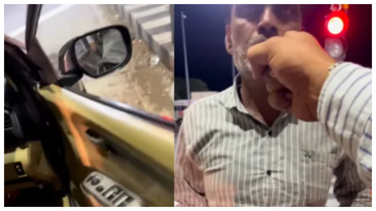 “நான் ரீல் ஸ்டார், சாதாரண ஆள் இல்ல”… என் வண்டியை எப்படி நிறுத்தலாம்? –  போலீஸிடம் ரகளையில் ஈடுபட்ட சம்பவம்…  வைரல் வீடியோவால் சர்ச்சை…!!!