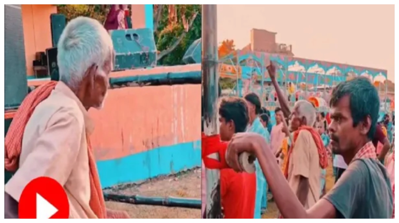 வயசானாலும் அந்த ‘தில்’ குறையலையே.. டான்ஸர்களுக்கே டஃப் கொடுத்த தாத்தா… ராஜஸ்தான் முதியவரின் அலப்பறை.. வீடியோ வைரல்…!!!