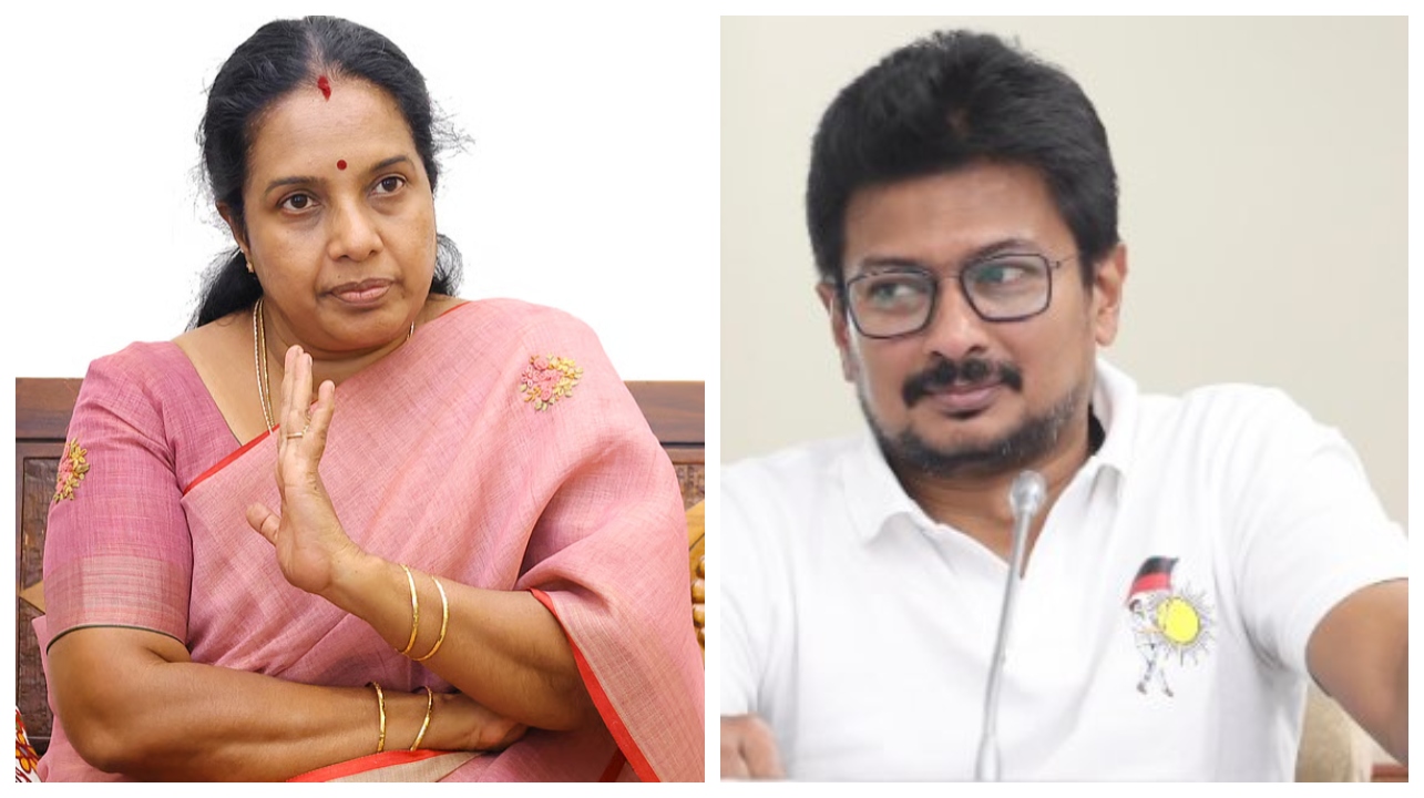 “என்னது.. இன்னும் மாறலையா?”…  உதயநிதியை வெளுத்து வாங்கிய வானதி சீனிவாசன்.. பரபரக்கும் அரசியல் களம்..!!!