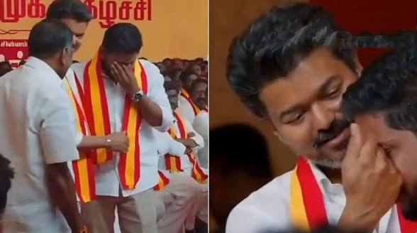 “தன் கார் டிரைவர் மகனை MLA ஆக்கிய விஜய்.. விருகம்பாக்கத்தில் நடந்த மிராக்கிள் வெற்றி.. திமுக, அதிமுக-வை கதறவிட்ட சபரிநாதன்.. தளபதியின் ரியல் பாசம்..!!”