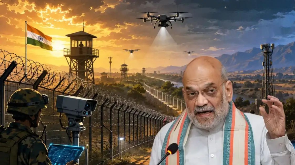 “எல்லையில் இனி ஒரு எறும்பு கூட நுழைய முடியாது..!” அமித் ஷா கையில் எடுத்த அந்த ‘6000 கிலோமீட்டர்’ ரகசிய ஆயுதம்.. அண்டை நாடுகளின் தூக்கத்தைக் கெடுத்த மோடி அரசின் அதிரடி முடிவு..!!”
